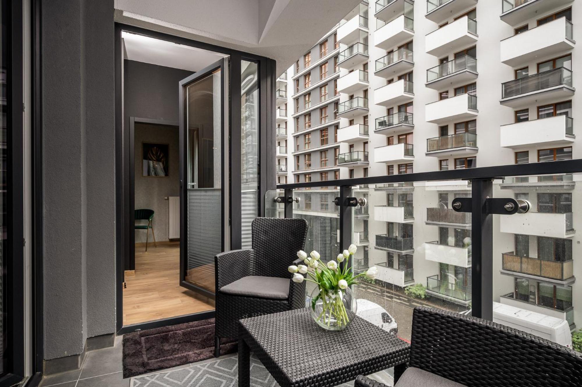 Apartament Kasprzaka 29 Wola Tower Free Garage By Perfect *