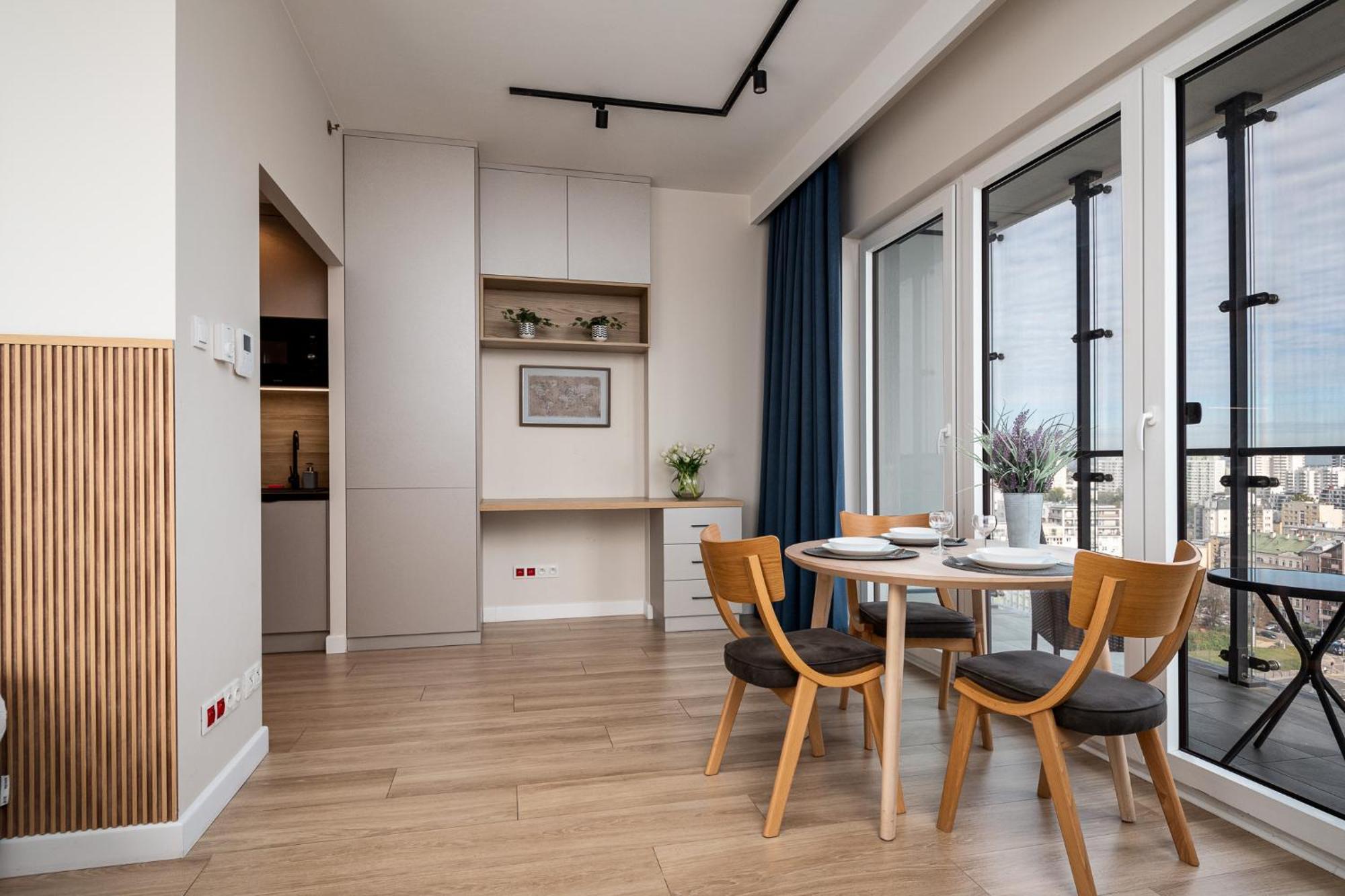 Apartament Kasprzaka 29 Wola Tower Free Garage By Perfect *