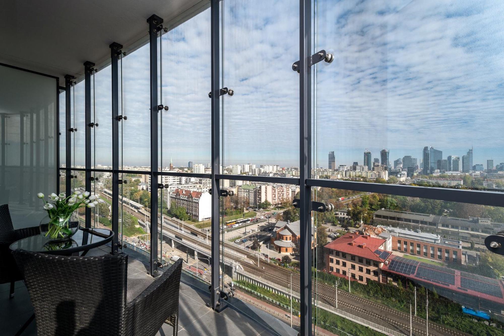 Apartament Kasprzaka 29 Wola Tower Free Garage By Perfect
